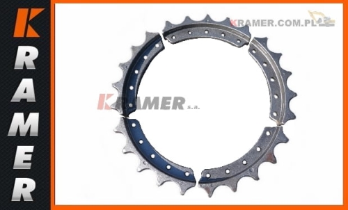 Koło napędowe KOMATSU D85  S40855D1M00;  Sprocket/ Turas/ Kettenräder/ Antriebsräder/ Звезда/ Pignon/ Lánckerekek/ Rueda cabilla/ Ruota motrice/ Drivhjul/ Vetopyörät/ Dzenoša zvaigzne/ Žvaigždes/ Hnací kola/ veotähikud.