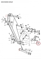 Łącznik ramienia JCB 3CX 4CX Dipper  120/38600