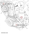 320/08530 Rolka prowadząca pasek JCB silnik DieselMax   Pulley / Idler