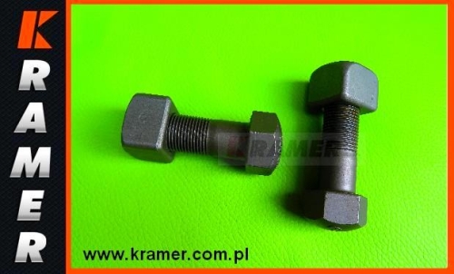 Śruba plus nakrętka łańcucha CAT D6C D6D, TD15C 000003566 CATERPILLAR - 215  219  225  231  572  955  963  977  D6C  D6D  D6E  D7  D7C  D7D CASE - 1450 Dozer  1455 Loader  1550  1850 Fiat-Hitachi - D180 