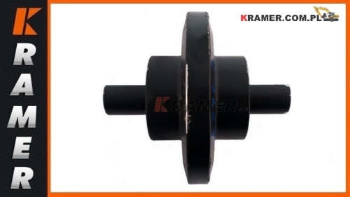 E0091390000 Rolka jezdna dolna gąsienicy gumowej minikoparki YANMAR YB201 Track bottom roller  / Laufrolle / Опорный каток / görgők / rouleaux
