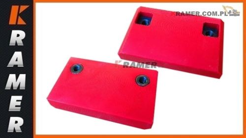 Ślizg JCB ładowarek teleskopowych L-154 mm 159/69900 Pad wear assembly