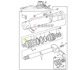 Tłok siłownika JCB 3CX 4CX BOOM 595/10037; Tłok siłownika/ Actuator piston/ Zylinderkolben/ Поршень гидроцилиндра/  Pistone del cilindro/ Piston de vérin.