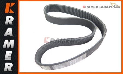 978207 Pasek stosowany w maszynach VOLVO L150E  L180E  L220E  L180F  L220F  A35D  A35E  A40D V-Ribbed Belt Belt serpentine / gürtel serpentine / correa / cintura serpentina / ремень / diržas

