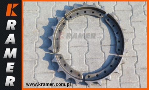 Koło napędowe CAT D5C/G  segmentowe  8E7298 ; Sprocket/ Turas/ Kettenräder/ Antriebsräder/ звёзды/ Pignon/ Lánckerekek/ Rueda cabilla/ Ruota motrice/ Drivhjul/ Vetopyörät/ Dzenoša zvaigzne/ Žvaigždes/ Hnací kola/ veotähikud.