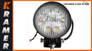 Lampa robocza LED 4" 27W 9-30V