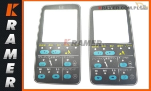 Naklejka KOMATSU przyciski monitora PC200-6 6D95