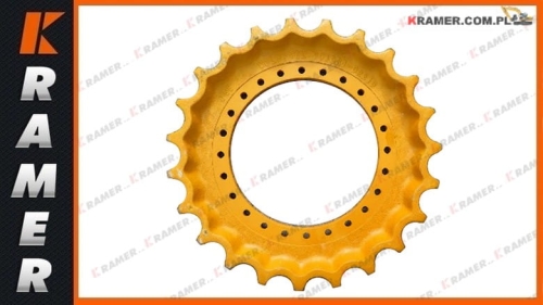 84E7-00663 Koło napędowe łańcucha gąsienicy koparek HYUNDAI R450 R480 Sprocket / Turas / Kettenräder / Antriebsräder / Звезда / Pignon / Lánckerekek / Rueda cabilla / Ruota motrice