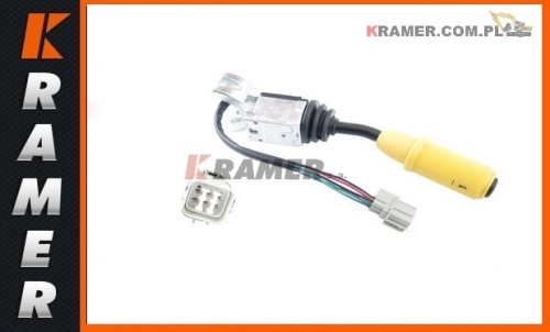 701/52601 Przełącznik kierunku jazdy przód/tył z przyciskiem sygnału dźwiękowego, stosowany w koparko-ładowarkach JCB 3CX / JCB 4CX z manualną skrzynią biegów Switch, column powershift, forward & reverse