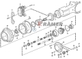 11103124 Uszczelnienie zwolnicy VOLVO A25D A30D A25E A30E A30F A35D A30F sealing ring / уплотнительное кольцо / tesniaci krúžok / sandarinimo žiedas / ущільнювальне кільце