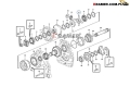 Krzyżak VOLVO A30D A25E A40F A35F A40F 11144130 Spider / Крестовина полуоси