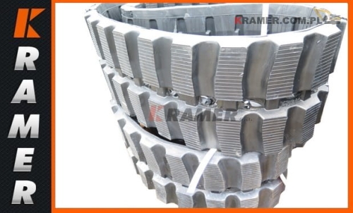 370x107x41 Wysokiej jakości bezszwowa wzmocniona gąsienica gumowa o skokiem 107 mm i szerokości 370 mm. 
 
резиновая гусеница / Rubber track / Gummiketten / Gumiláncok / Cingoli in gomma / Chenille caoutchouc