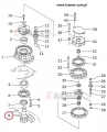 20Y-26-21140 Wałek obrotu KOMATSU PC200-6 PC210-6 PC220-6 PC240-6 shaft released / hriadeľ uvoľnený / vratilo otpušteno / atleistas velenas / axeln släppt / вал звільнений /Welle freigegeben / Gear Sun Shaft /