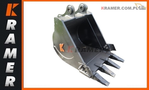 Łyżka KOMATSU PC40 PC50 PC55 PC58 0,15m3 61cm;Pojemność - 0,22m3; W komplecie z zębami; Nr.kat- 20T-70-X4100; średnica sworzni 40mm; rozstaw sworzni 230 mm;szerokość ramienia 170mm; ковш/ bucket/ Schöpfkelle.