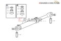Podkładka dystansowa Volvo siłownik skrętu A30 A35 11191828