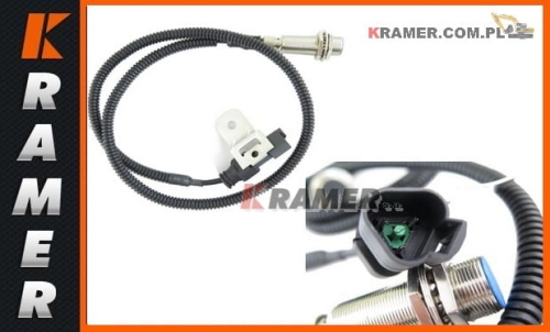 Czujnik zbliżeniowy skrętu kół JCB 3CX SUPER / 4CX 701/80312;Czujnik skrętu kół/ Wheel steering sensor/ Radlenksensor/ Датчик рулевого колеса/ Sensore dello sterzo/ Capteur de direction de roue.