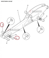 232/03907;Tuleja JCB MINI 1CX 803 804 208S ramienia łyżki; Tuleja/ Bushing/ Buchse/ втулка/ Baccola/ Douille.