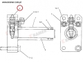 Zawór napinacza gąsienicy CAT minikoparka 154-2237 Valve Fill / Grease
