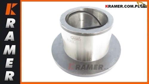 Tuleja wysięgu z kołnierzem 90X120X90/185X10 B3; Tuleja wysięgu/ Outreach bushing/ Outreach-Buchse/ Выступающая втулка/ Boccola di sbraccio/ Douille d'extension.