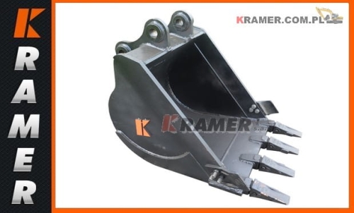 Łyżka KOMATSU PC40 PC50 PC55 PC58 0,18m3 65cm;Nr.kat- 22M-70-00340; W komplecie z zębami; średnica sworzni 40mm; rozstaw sworzni 230 mm; szerokość ramienia 170mm; ковш/ bucket/ Schöpfkelle.