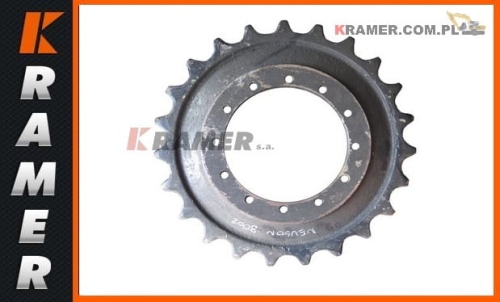 4910033 Koło napędowe gąsienicy gumowej minikoparki NEUSON8002 VA2336; Sprocket/ Turas/ Kettenräder/ Antriebsräder/ звёзды/ Pignon/ Lánckerekek/ Rueda cabilla/ Ruota motrice/ Drivhjul/ Vetopyörät/ Dzenoša zvaigzne/ Žvaigždes/ Hnací kola/ veotähikud.