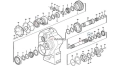 184348 Łożysko oporowe skrzyni stosowane w maszynachVOLVO A25   A25B  A25C  A40  A20C   A35C A35D A40 A30C Bearing  Roller and Cage  Ložisko  Kugellager  cusinetto  Подшипник