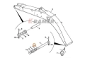 Tuleja JCB JS140 JS145W ramienia BOOM 333/P0395;  Tuleja/ Bushing/ Buchse/ втулка/ Baccola/ Douille.