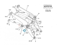 5V1508 Sworzeń ramienia stosowany w łądowarkach CAT 950F 950G 960F 962G PIN