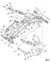 Sworzeń JCB siłowników BOOM JS220 JS260 JS235 KRV1572