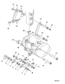 Sworzeń wysięgu łyżki Komatsu PC100 PC128 PC130; Nr.kat- 203-70-44380; Średnica sworznia 60mm; Bucket pin/ Schaufelstift/ Булавка для ковша/ Perno della benna/ Goupille de godet.