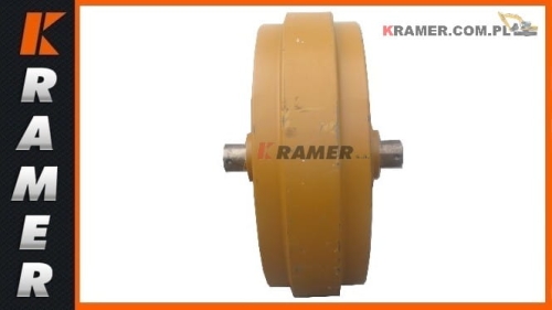 6T3216 CP06.50R.00 Kompletne koło napinające gąsienicę stosowanem.in. w spycharkach CATERPILLAR D6H / D6R średnica koła 612mm Idler  Leiträder  Натяжное колесо / Ленивец  Láncfeszítő kerekek  Ruote anteriori  Vodeci tockovi  Rouefolle