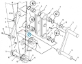 875805 875-805 Sworzeń ramienia łyżki koparek gąsienicowych i kołowych CAT 318B  319D 320 321 322 323D 324D 325 330D 336D 345C M138 M320 M322 M325D Pin Bucket / Палец
