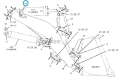 1386679  138-6679  Sworzeń ramienia ładowarkowego stosowany w maszynach CAT 966G 966H 972G 972H 1386679 Pin / Палец / csap / bolt / stift /