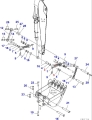 Tuleja KOMATSU PC160 PC180 PC210 łącznika łyżki;  20Y-70-32361; Tuleja/ Bushing/ Buchse/ втулка/ Baccola/ Douille.