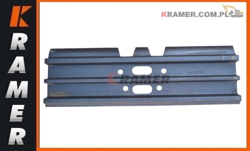 CR2264/600 Stopa  płytka klepka trzyostrogowa gąsienicy koparek VOLVO EC300  EC340 o szerokości 600 mm Rozstaw centryczny otworów na śruby 184,15 x 146,05 mm otwór na śruby 19,6mm 11701796  track shoe  track pad  Bodenplatten  papuce Járótalpak  Башмак