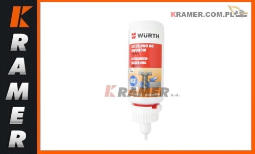 0893243050 Szczeliwo do płaszczyzn WURTH pomarańczowe 50g Surface sealant Orange / Герметик поверхностный