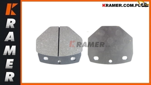 Klocki hamulcowe VOLVO A35C A35 11990436 ; Brake blocks/ Bremsklötze/ Тормозные колодки/ Blocchi freno/ Blocs de frein/ bremžu kluči/remsbelagsatz / гальмівні колодки / Brzdové destičky.