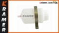 Zbiorniczek płynu hamulcowego VOLVO A20C A25D A30C 15043529 Reservoir / nádrž / rezervuaras / БАЧОК ТОРМОЗНОЙ ЖИДКОСТИ