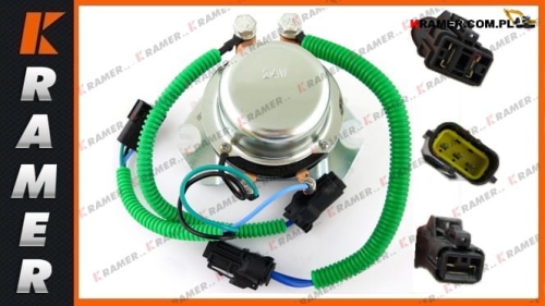 YT24S00001F1 Włącznik / wyłącznik prądu KOBELCO SK200-8 SK135 Relay Switch / Battery Switch Relay / ВЫКЛЮЧАТЕЛЬМАССЫ