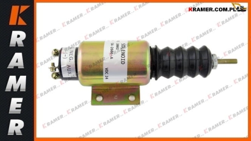 SA-2696-A Cewka gaszenia stosowana w maszynach z silnikiem CUMMINS; Cewka gaszenia/ Solenoid/ Magnetspule/ соленоид/ Solenoide/ Solénoïde.
