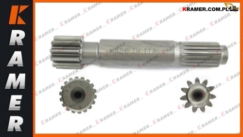 22U-27-21110 Wałek zwolnicy stosowany w koparkach KOMATSUPC200-7  PC210-7K  PC240-7K  PC220-8 PC235-8 Final Drive Shaft / Gear Sun  / валредуктора