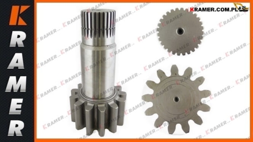 7Y1775 Wałek napędowy łożyska / wieńca obrotu Cat 320B, 320B L, 320B N, 320B Shaft Pinion / swing gearbox shaft / Вал приводной редуктора поворота / Schwenkgetriebe-Welle