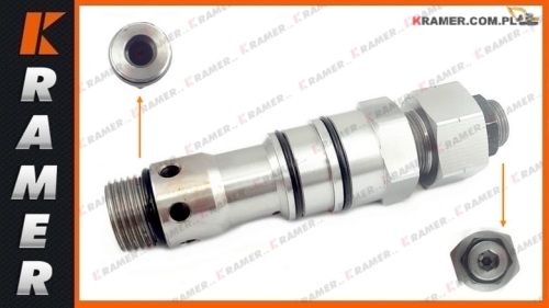 Zawór CAT MRV 320 322 323 325 330 6E5933 main relief valve / valvola di scarico principale / Fő szelep / Основной перепускной клапан