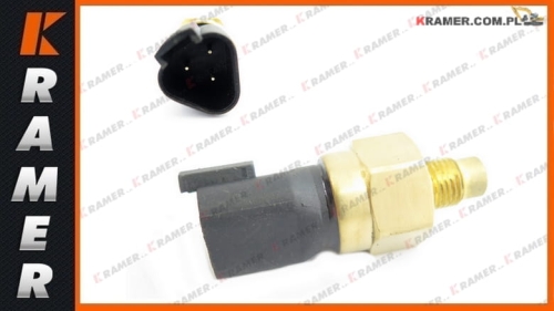 320/04545 Czujnik temperatury wody, wkręcany w głowicę silnika; JCB 2CX, 3CX, 4CX;Czujnik tempertury wody/ Water temperature sensor/ Wassertemperatursensor/ Датчик температуры воды/ Sensore di temperatura dell'acqua/ Capteur de température de l'eau.