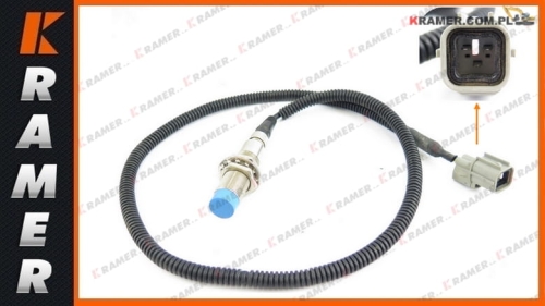 701_34400 Czujnik zbliżeniowy skrętu kół JCB 525 / 537; Czujnik skrętu kół/ Wheel steering sensor/ Radlenksensor/ Датчик рулевого колеса/ Sensore dello sterzo/ Capteur de direction de roue.