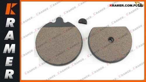 2908254 Klocki hamulcowe stosowane w wozidłach VOLVO L40B  L45B; Brake blocks/ Bremsklötze/ Тормозные колодки/ Blocchi freno/ Blocs de frein/  bremžu kluči/remsbelagsatz / гальмівні колодки / Brzdové destičky