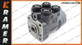 100-A15-Y31-P LS_Orbitrol, zawór skrętu z systemem LS (LOAD SENSING) Objętość geometryczna : 100cm3 /obr Orbitrol Valve / Valvola di sterzo / Орбитрол