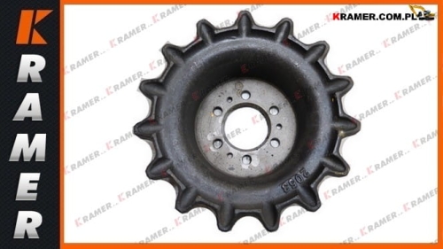 7165111 Koło napędowe minikoparka Bobcat T140 T180 T190; Sprocket/ Turas/ Kettenräder/ Antriebsräder/ звёзды/ Pignon/ Lánckerekek/ Rueda cabilla/ Ruota motrice/ Drivhjul/ Vetopyörät/ Dzenoša zvaigzne/ Žvaigždes/ Hnací kola/ veotähikud.