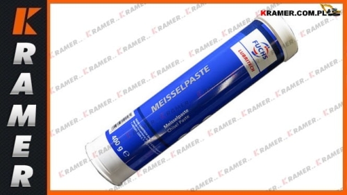 601093555 Smar FUCHS MEISSELPASTE tuba 400g do tulei prowadzących grot w młotach hydraulicznych Smar / Fett / Grease / Tuk / Fedt / Graisse / смазка