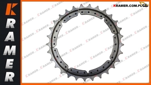 6K1430 Koło napędowe łańcucha gąsienicy ładowarki CAT CATERPILLAR 955K / 955L segmentowe; Sprocket / Turas / Kettenräder / Antriebsräder / Звезда / Pignon / Lánckerekek / Rueda cabilla / Ruota motrice / Drivhjul / Vetopyörät / Dzenoša zvaigzne / Žvaigždes